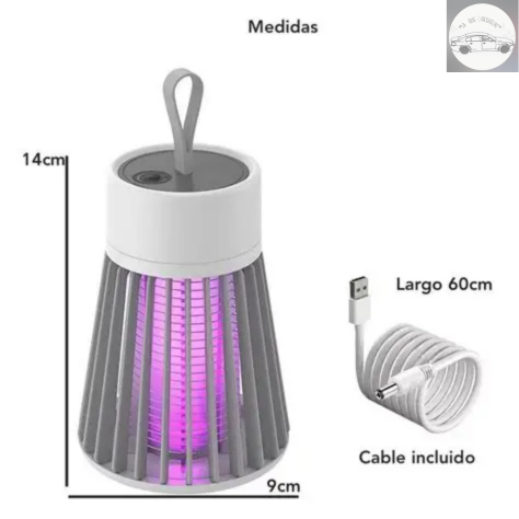 Lampara Mata Mosquitos Recargable