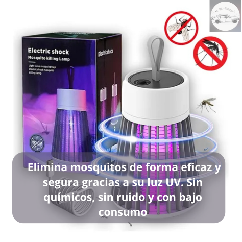 Lampara Mata Mosquitos Recargable